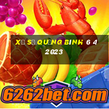 xổ số quảng bình 6 4 2023