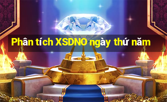 Phân tích XSDNO ngày thứ năm