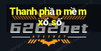 Thanh phần mềm xổ số