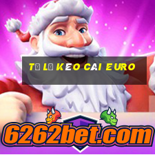 tỷ lệ kèo cái euro