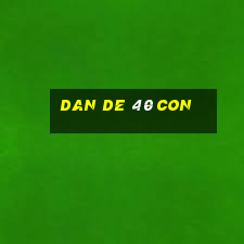 dan de 40 con