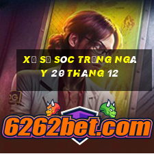 xổ số sóc trăng ngày 20 tháng 12