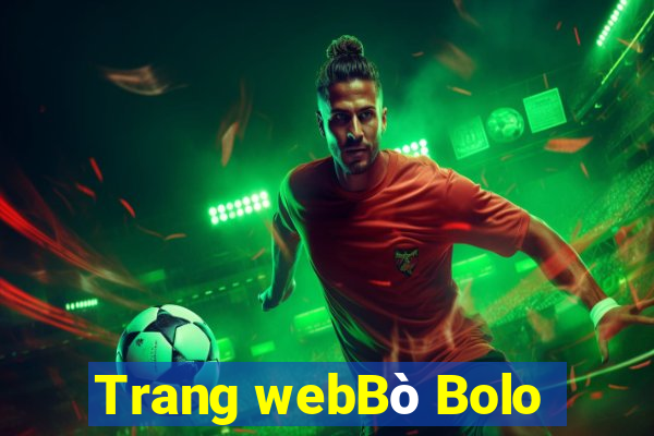 Trang webBò Bolo