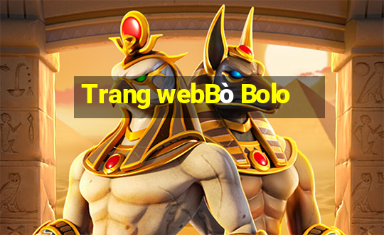 Trang webBò Bolo