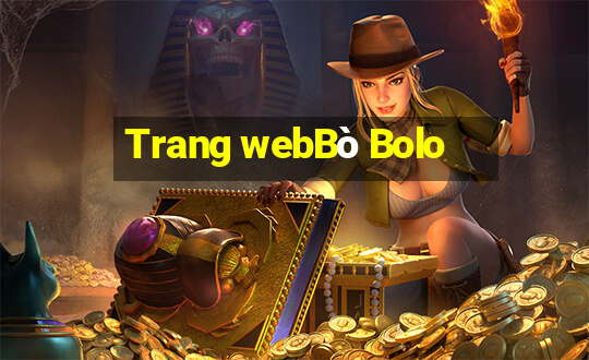 Trang webBò Bolo