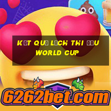 kết quả lịch thi đấu world cup