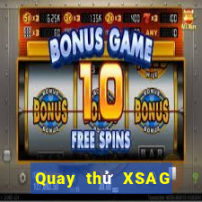 Quay thử XSAG ngày 22