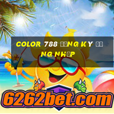 Color 788 Đăng ký Đăng nhập