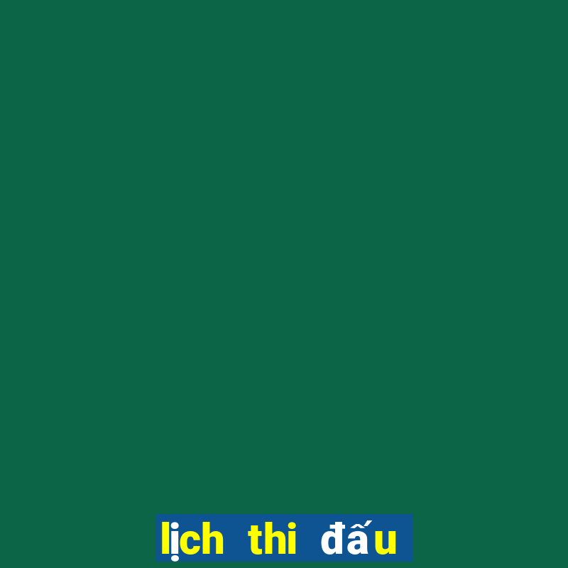 lịch thi đấu giải ý