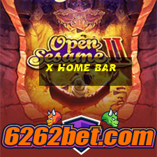 x home bar