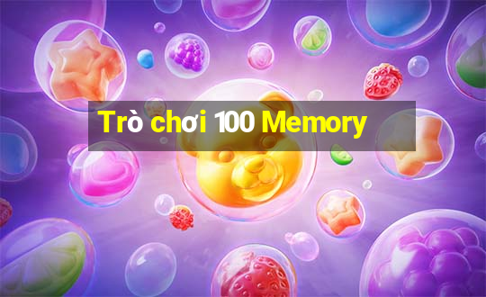 Trò chơi 100 Memory