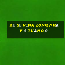 xổ số vĩnh long ngày 3 tháng 2