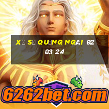 xổ số quảng ngãi 02 03 24