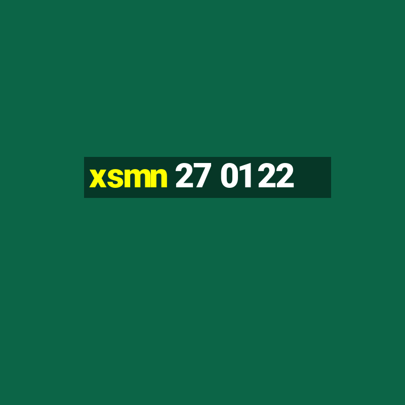 xsmn 27 01 22