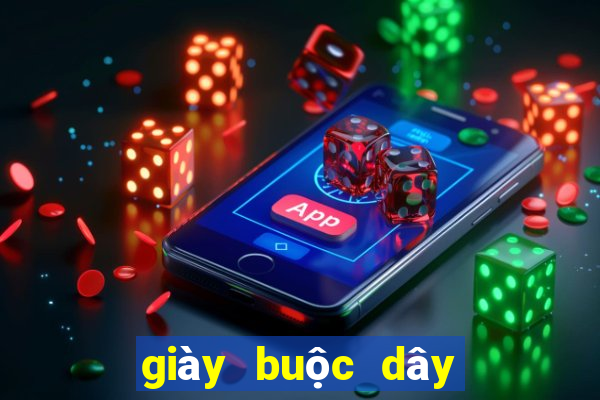 giày buộc dây đế bệt