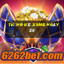 Thống kê XSMB ngày 26