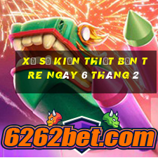 xổ số kiến thiết bến tre ngày 6 tháng 2