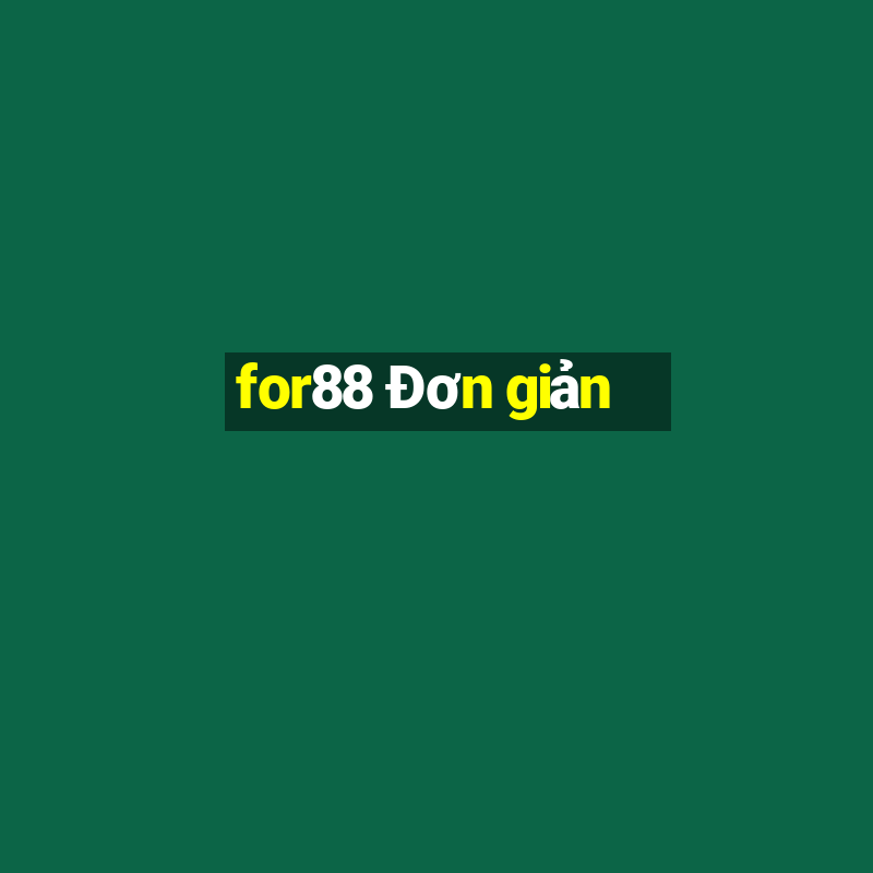 for88 Đơn giản