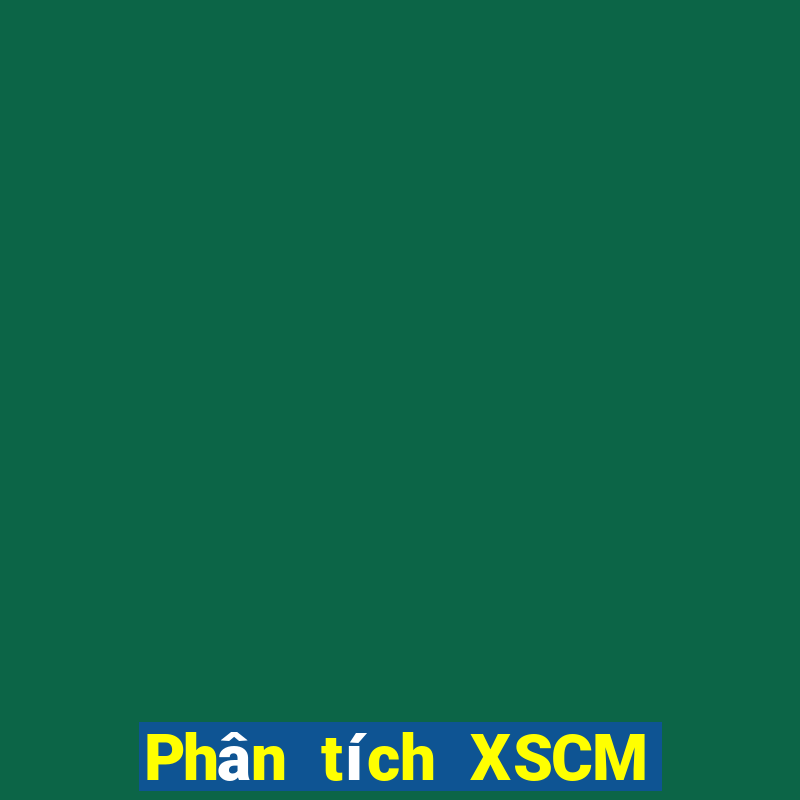 Phân tích XSCM Thứ 4