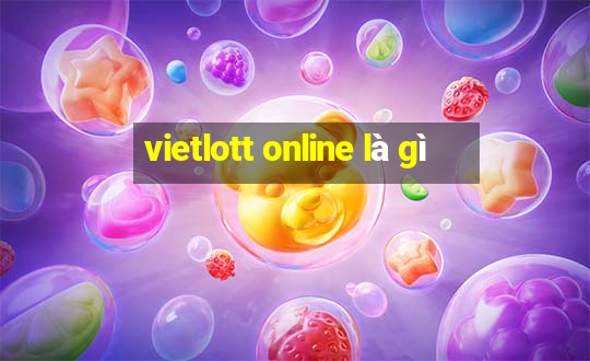 vietlott online là gì