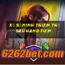 xổ số ninh thuận thứ sáu hàng tuần