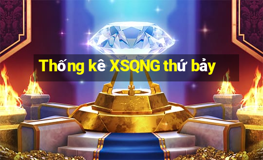 Thống kê XSQNG thứ bảy