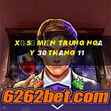 xổ số miền trung ngày 30 tháng 11