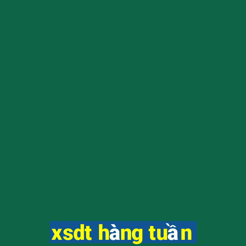 xsdt hàng tuần