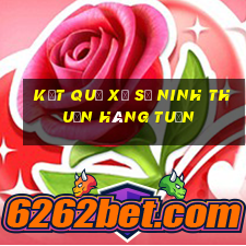 kết quả xổ số ninh thuận hàng tuần