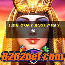 Lịch quay XSST ngày 18