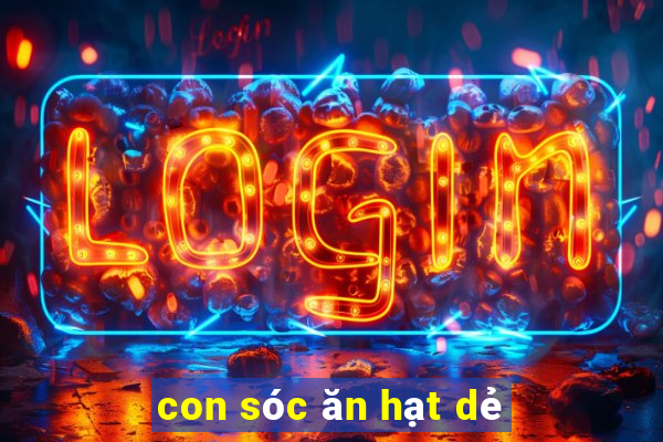 con sóc ăn hạt dẻ