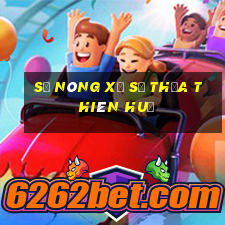 Số nóng xổ số thừa thiên huế