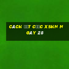 Cách đặt cược XSHN ngày 28