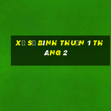 xổ số bình thuận 1 tháng 2