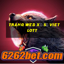 Trang web xổ số vietlott