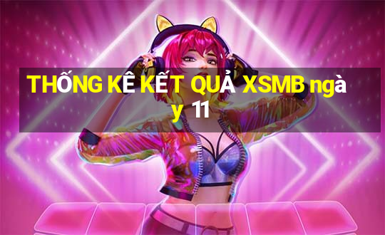 THỐNG KÊ KẾT QUẢ XSMB ngày 11