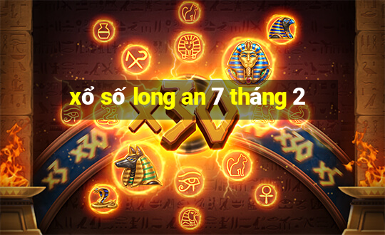 xổ số long an 7 tháng 2