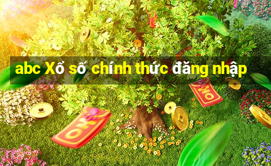 abc Xổ số chính thức đăng nhập