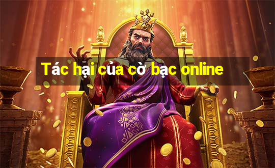 Tác hại của cờ bạc online