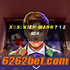 xổ số kiên giang 7 1 2024