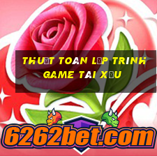 thuật toán lập trình game tài xỉu