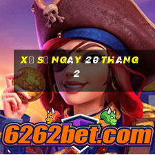 xổ số ngày 20 tháng 2