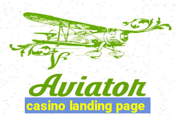 casino landing page