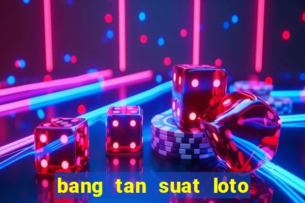 bang tan suat loto mien bac