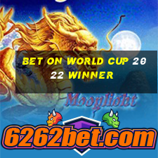 bet on world cup 2022 winner