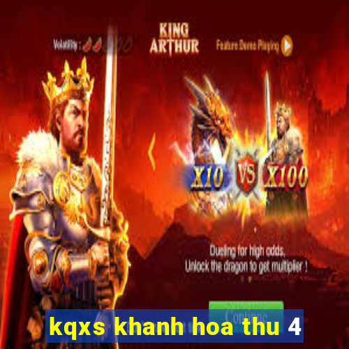 kqxs khanh hoa thu 4