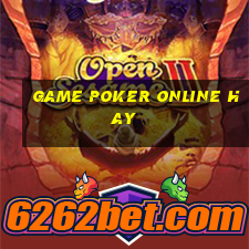 game poker online hay