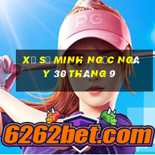 xổ số minh ngọc ngày 30 tháng 9