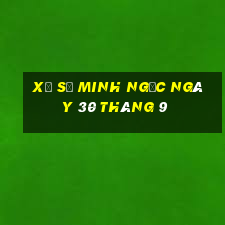 xổ số minh ngọc ngày 30 tháng 9