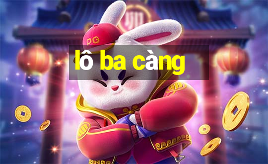 lô ba càng